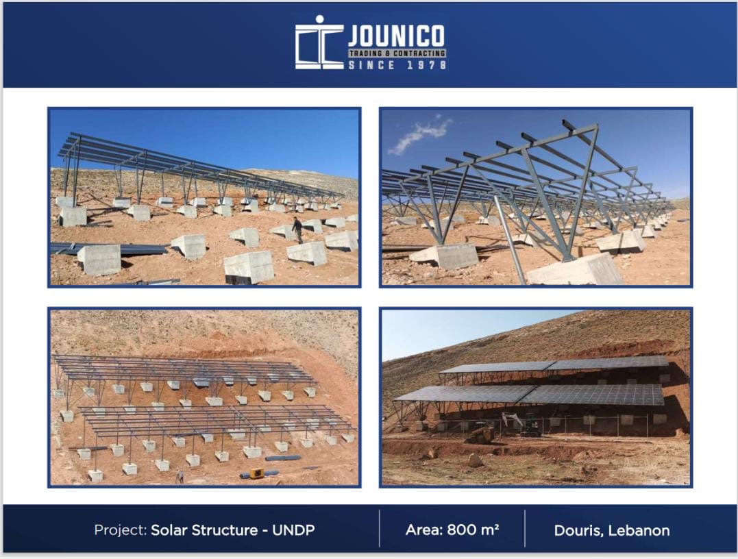 Solar Structure — UNDP — Douris, Lebanon
