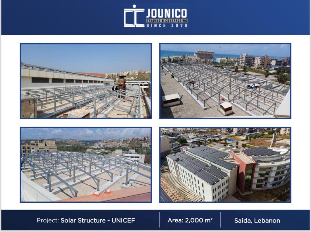 Solar Structure — UNICEF — Saida, Lebanon